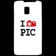 Coque LG P990 I love Pic