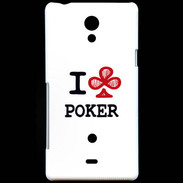 Coque Sony Xperia T I love Poker Club