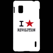 Coque LG Optimus G I love Revolution