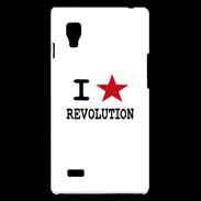 Coque LG Optimus L9 I love Revolution