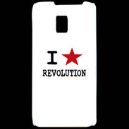 Coque LG P990 I love Revolution