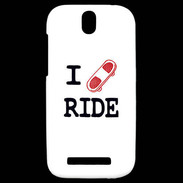 Coque HTC One SV I love Ride