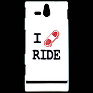 Coque Sony Xperia U I love Ride