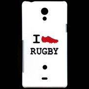 Coque Sony Xperia T I love Rugby