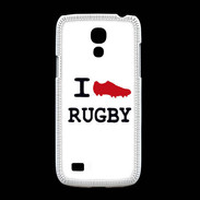 Coque Samsung Galaxy S4mini I love Rugby