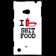 Coque Nokia Lumia 720 I love Shit Food