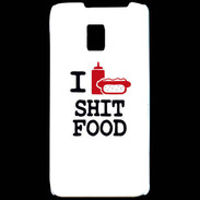 Coque LG P990 I love Shit Food