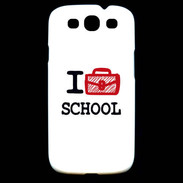 Coque Samsung Galaxy S3 I love School