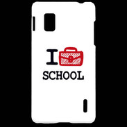 Coque LG Optimus G I love School