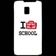 Coque LG P990 I love School