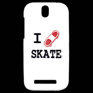 Coque HTC One SV I love Skate