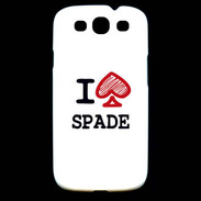 Coque Samsung Galaxy S3 I love Spade