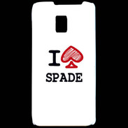 Coque LG P990 I love Spade