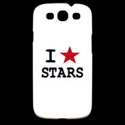 Coque Samsung Galaxy S3 I love Stars