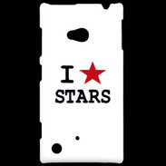 Coque Nokia Lumia 720 I love Stars