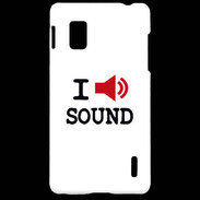 Coque LG Optimus G I love Sound
