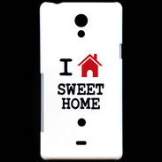 Coque Sony Xperia T I love Sweet Home
