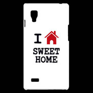 Coque LG Optimus L9 I love Sweet Home