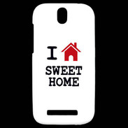 Coque HTC One SV I love Sweet Home