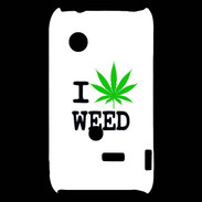 Coque Sony Xperia Typo I love Weed