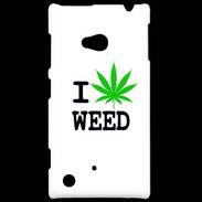 Coque Nokia Lumia 720 I love Weed