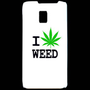 Coque LG P990 I love Weed