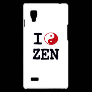 Coque LG Optimus L9 I love Zen