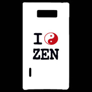 Coque LG Optimus L7 I love Zen