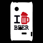 Coque Sony Xperia Typo I love Beer