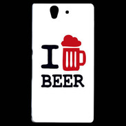 Coque Sony Xperia Z I love Beer