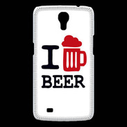 Coque Samsung Galaxy Mega I love Beer