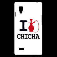 Coque LG Optimus L9 I love Chicha