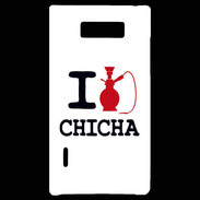 Coque LG Optimus L7 I love Chicha