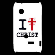 Coque Sony Xperia Typo i love Christ