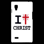 Coque LG Optimus L9 i love Christ