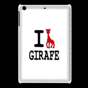 Coque iPadMini I love Girafe