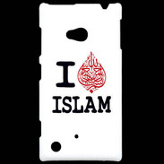 Coque Nokia Lumia 720 I love Islam