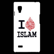 Coque LG Optimus L9 I love Islam
