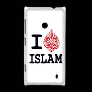 Coque Nokia Lumia 520 I love Islam
