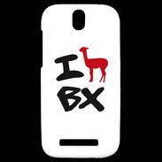 Coque HTC One SV I love Lama