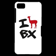 Coque Blackberry Z10 I love Lama