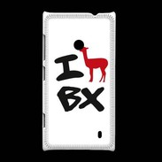 Coque Nokia Lumia 520 I love Lama