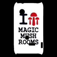 Coque Sony Xperia Typo I love Mushrooms