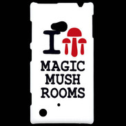 Coque Nokia Lumia 720 I love Mushrooms