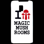 Coque LG P990 I love Mushrooms