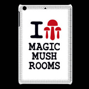 Coque iPadMini I love Mushrooms