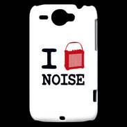 Coque HTC Wildfire G8 I love Noise