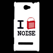 Coque HTC Windows Phone 8S I love Noise