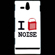 Coque Sony Xperia U I love Noise