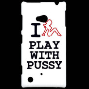 Coque Nokia Lumia 720 I love Play Pussy
